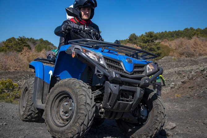 1 1/2 - 2 Hours Guided Excursion of Etna by Quad - Pine forest, dry streambed, and the return ride