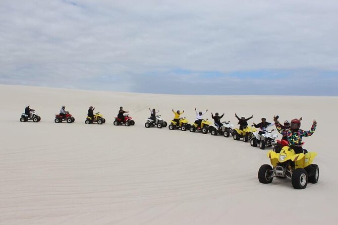 1 Hour Quad Biking with Quadzilla at the Dunes in Atlantis - The guides and the feel of the group