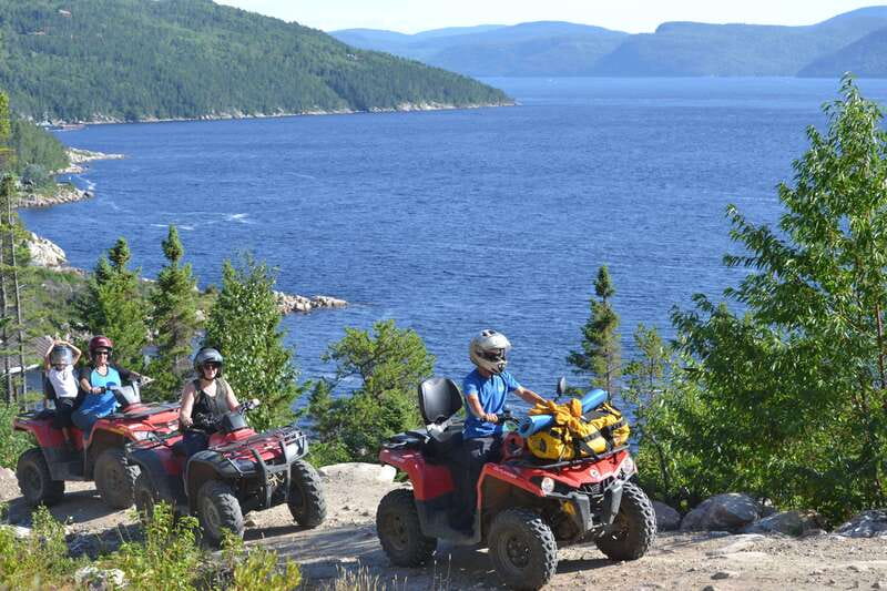 15 min. Tadoussac : Guided ATV tour excursion - Safety training before the throttle