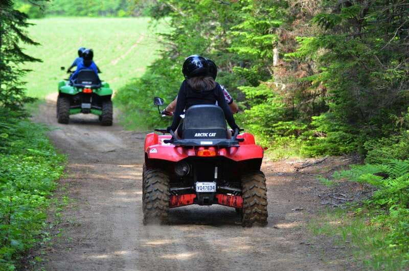 15 min. Tadoussac : Guided ATV tour excursion - The fjord viewpoint and the limits of the scenery
