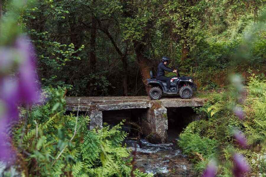 1h Quad Tour • Arcos de Valdevez • Peneda Gerês - Forest Tracks, Water, and Steep Ground