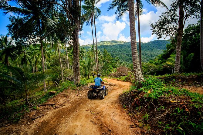 2-Hour Koh Samui ATV Quad Tour - The first trail sections: dirt, hills, and plantation views