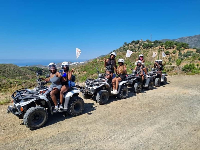 2 hours Quad Tour Marbella - 170€ per Quad up to 2 people - From Marbella streets to Ojén mountain tracks