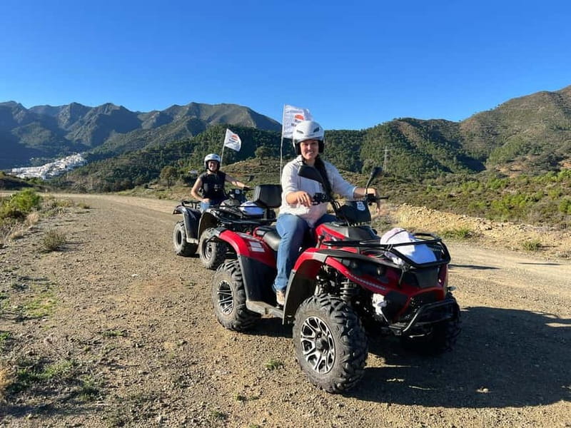 2 hours Quad Tour Marbella - 170€ per Quad up to 2 people - The views are the real reward