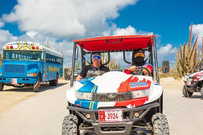 2-Seater UTV Island Tour in Aruba - A swim at Cave Pool Aruba