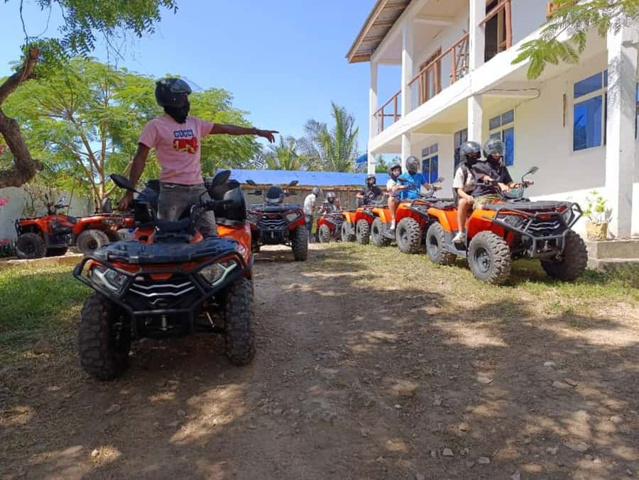 2h-Quad Zanzibar: Explore the heart of zanzibar by Quad - The village visit and meeting local children
