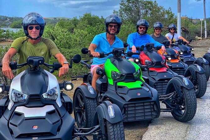 3-Hour ATV Can-Am Adventure Tour in Willemstad, Curaçao - Jan Kok and the pink flamingos