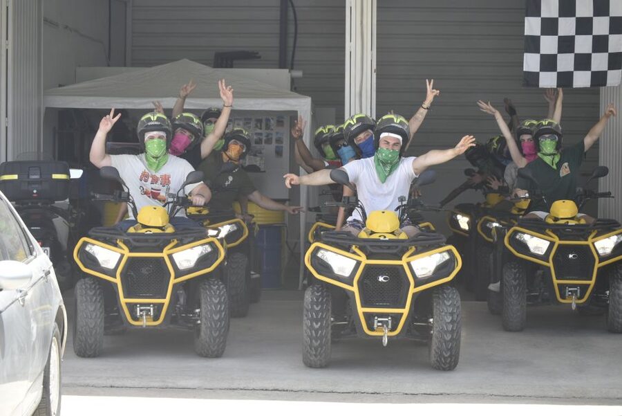 3 hours quad Mijas Tour (Price for quad 1-2 pax) - Starting with helmets, instructions, and a two-seater quad