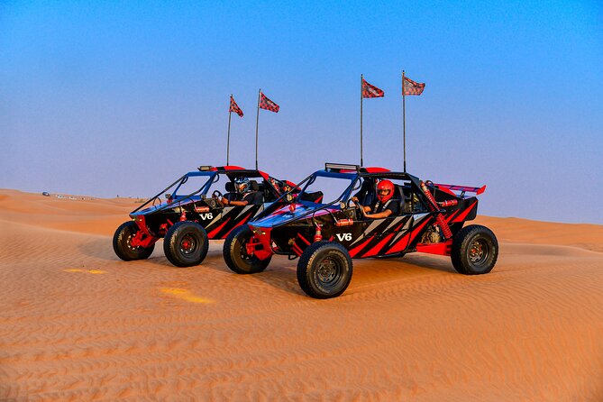 3000cc Dune Buggy & Sandboarding - Private Experience - Getting ready at the desert base