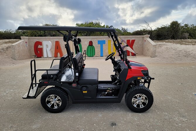 4Seater UTV Golf Cart in Grand Turk - What you receive from D.E.A. Rental Services