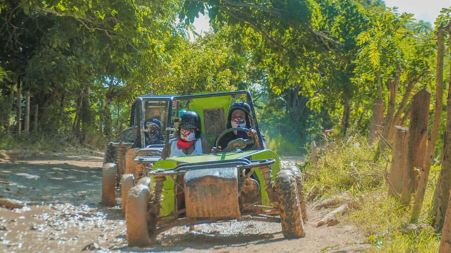 4x4 Adventure in Punta Cana: ATV, Buggy & Cave - The Cave Cenote Stop: Worth the Swim, Not a Long Exploration