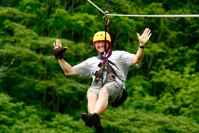 5 Hour Off-Road ATV+ Zipline+ Waterfall Rappelling+ Tractor Jungle Tour - El Encanto Waterfall rappel is the day’s big moment