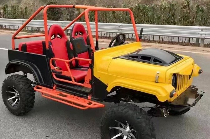 5 Hours ATV mini Jeep style Beach Hopping Tour in Curacao - Mambo Beach Boulevard for food and free time