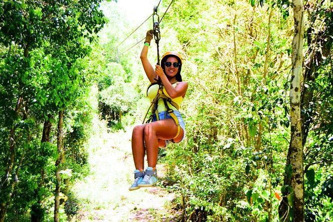 5-in-1 Adventure in Cancun: ATVs, Ziplines, Speed Boat, Snorkel and Cenote Swim - One day, two very different Cancun experiences