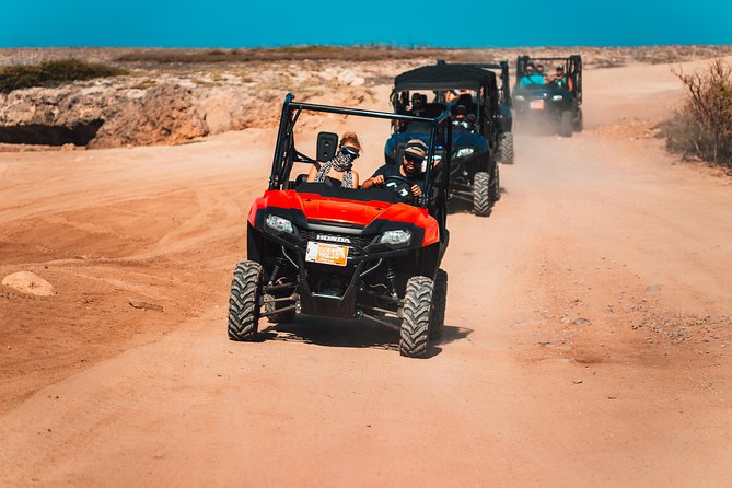5 seat UTV Rental - The important limit: no Arikok National Park