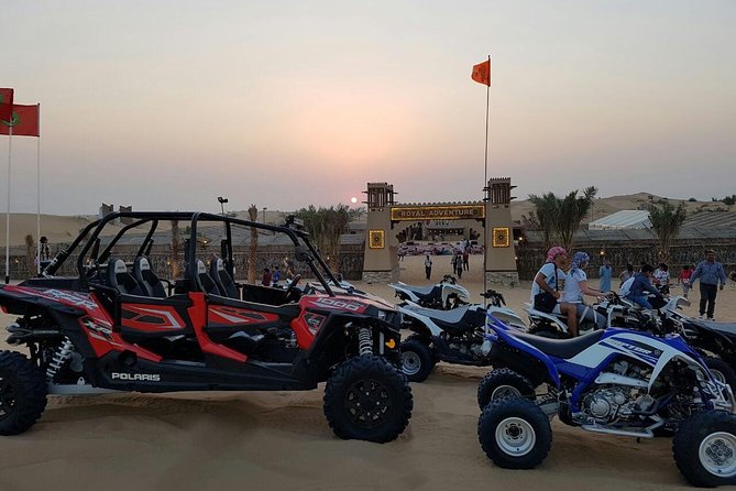 6-Hour Dubai Desert Safari with BBQ Dinner & Quad Biking - BBQ dinner and the evening buffet