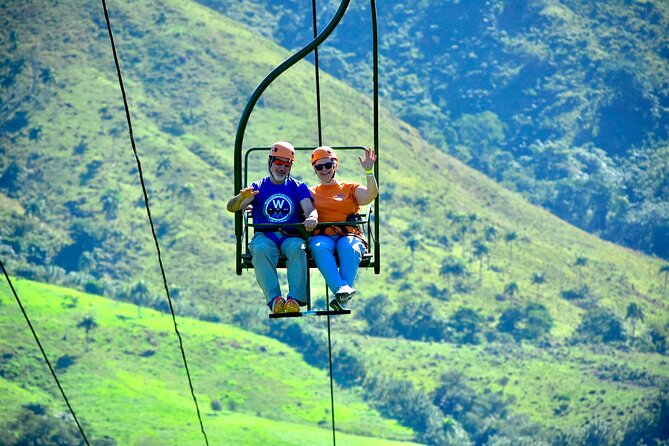 7 Tours Punta Cana: Zipline, Chairlift, ATV, Ride Horses, & More! - The chairlift and views from above