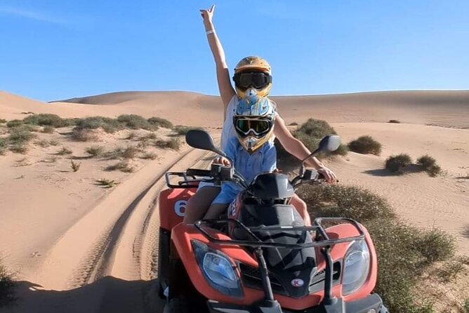 A Day Quad Excursion in Massa with lunch - The morning route toward Takat and Sidi Toual