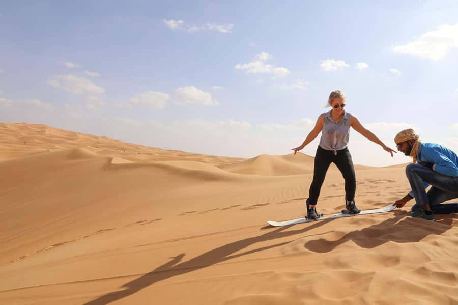 Abu Dhabi: Desert Safari, Quad Bike, Camels & Sandboarding - Guides, photos, and the small details that matter