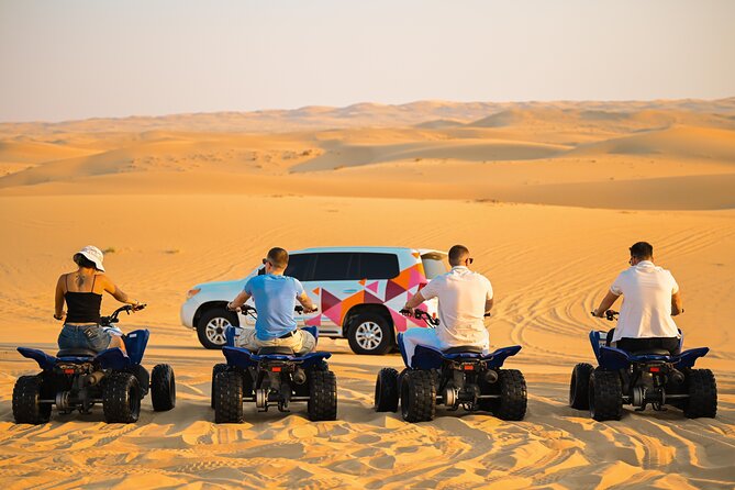 Abu Dhabi Evening Desert Safari - Dune bashing Camel ride and BBQ - An unlimited BBQ dinner under the stars