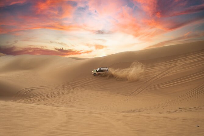 Abu Dhabi Morning Desert Safari: 4x4 Dune Bashing, Camel Ride and Sandboarding - The Bedouin-style camp stop