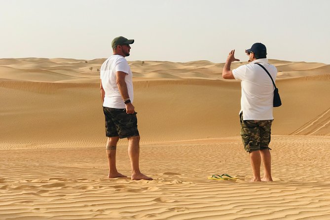 Abu Dhabi Morning Desert Safari,Dune Bashing,Sandboarding,Camel Riding&Quad Bike - Dune bashing is the centerpiece