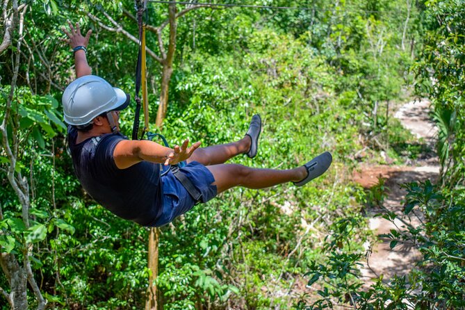 Action-packed Cancun ATV tour, Ziplines, Cenote, Lunch and More - Mexican snacks, drinks, and the pause afterward