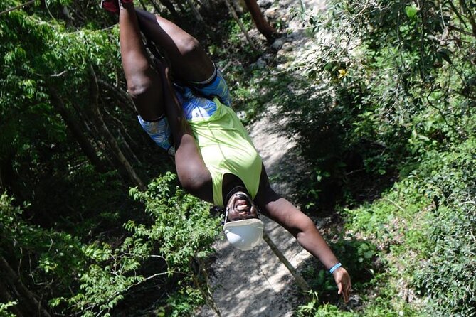 Adrenaline experience from Cancun Atvs Ziplines and a Mayan Cenote - Swimming in a Mayan cenote
