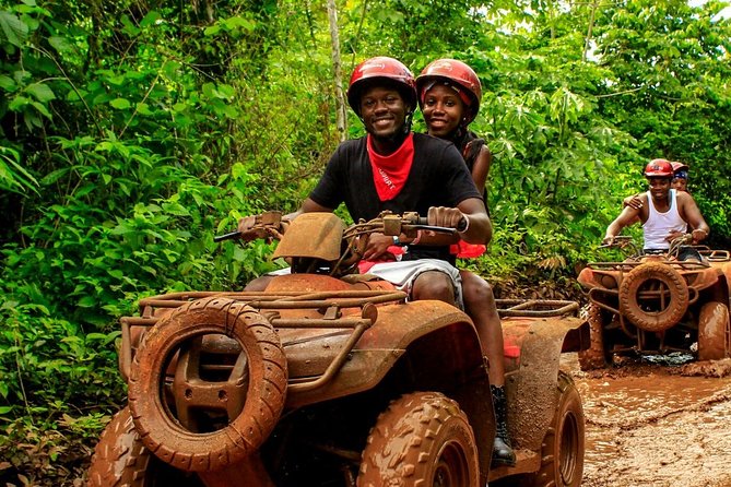 Adrenaline Tour with ATV, Ziplines and Cenote from Cancun - The cenote swim in the jungle