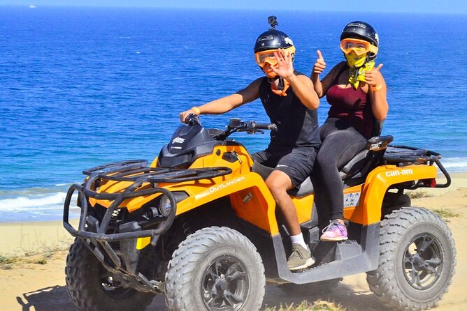 Adventure in Los Cabos Margaritas beach in ATV/UTV desert tour - Choosing an ATV or UTV