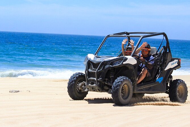 Adventure in Los Cabos Margaritas beach in ATV/UTV desert tour - Margaritas Beach and the coastal stretch