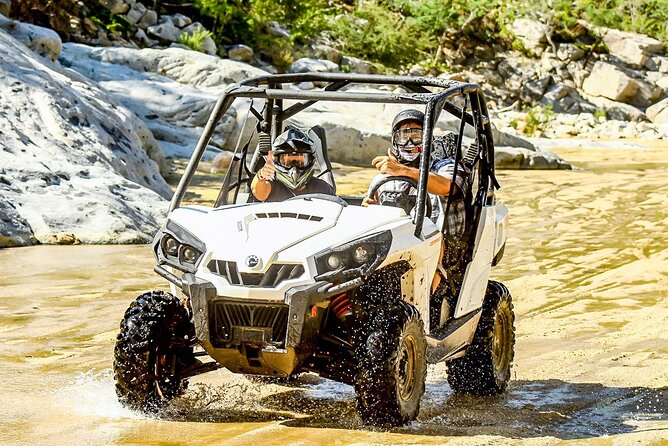 Adventure in Los Cabos Margaritas beach in ATV/UTV desert tour - Tequila tasting and the photo stop