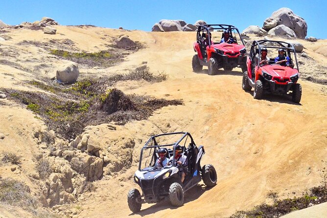 Adventure in Los Cabos Margaritas beach in ATV/UTV desert tour - Who will enjoy this ride most