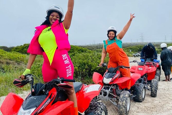 AFFORDABLE Quad Biking Atlantis Dunes+ PHOTOS - Riding the white Atlantis Dunes