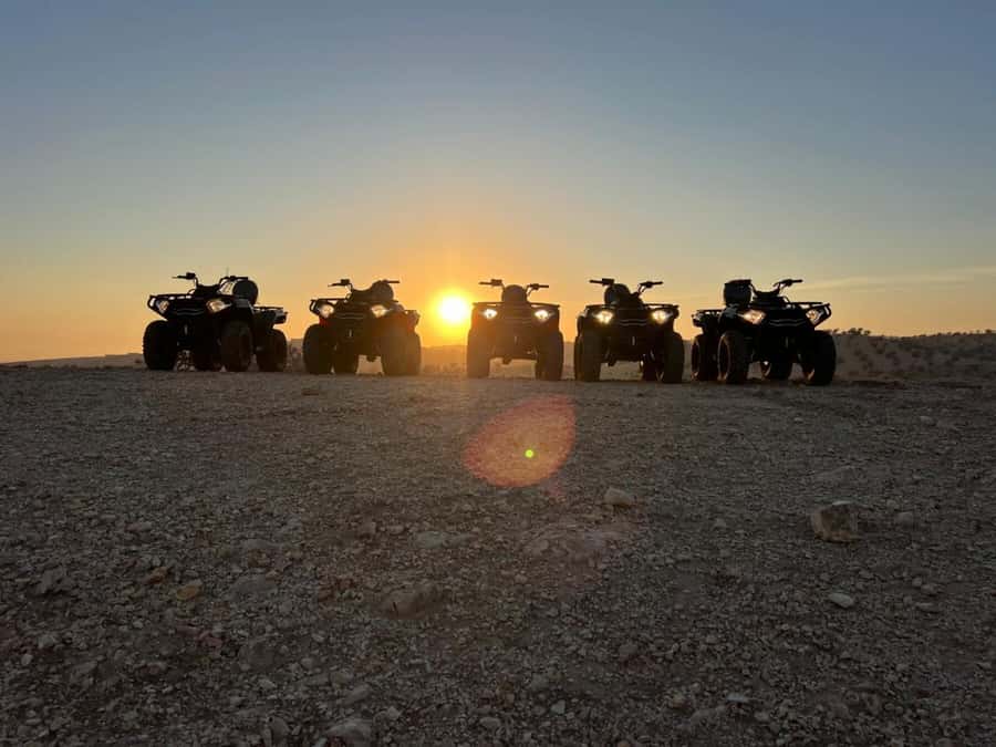 Agadir: Agafay Desert Quad Biking With Goats On The Tree - Dust, clothing, and useful preparation