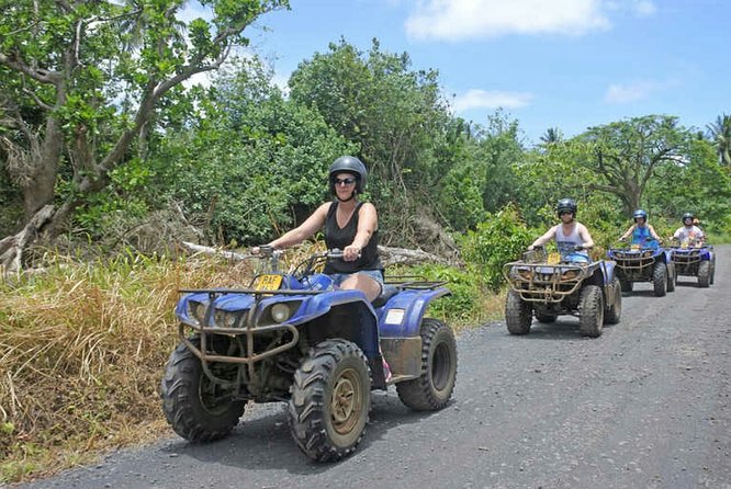 Agadir or Taghazout: Quad Bike Beach and Dunes Ride with Snacks - The mint tea stop is simple but well timed
