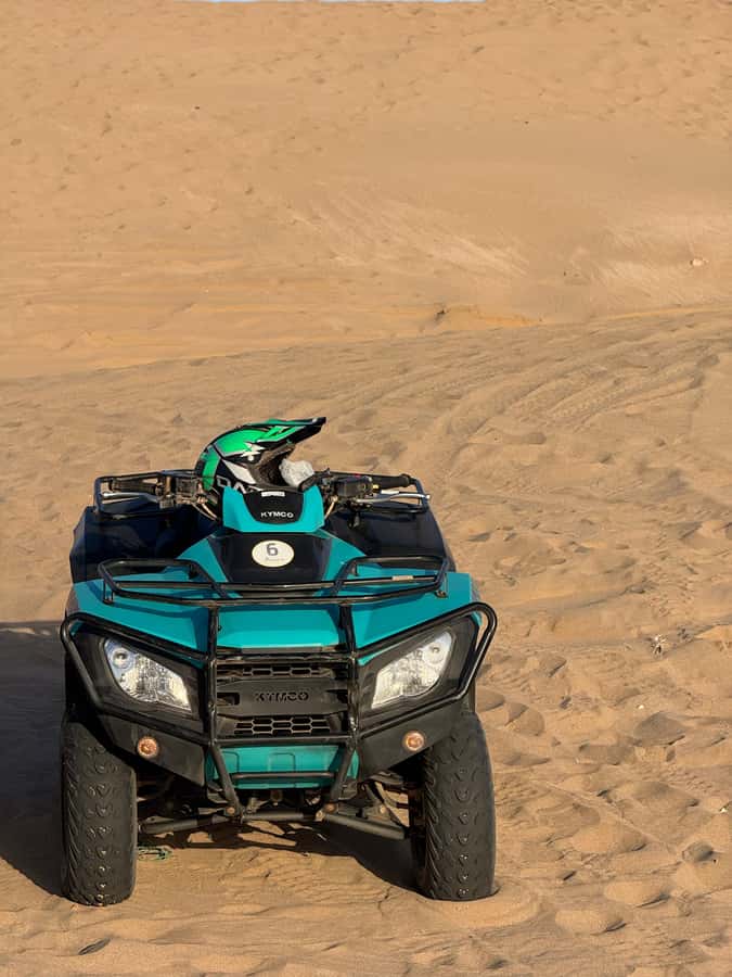 Agadir: Quad Bike Desert&Beach Adventure with Free Pickup - Two hours through desert, hills, and Berber villages