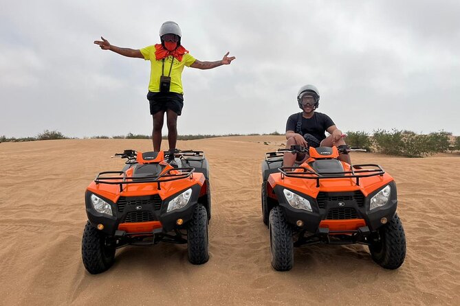 Agadir Quad Bike On The Beach With Optional Desert Sandboarding - From Agadir’s beach to rough coastal tracks