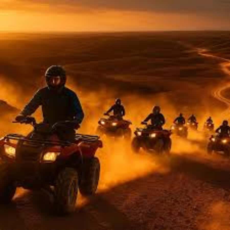 Agadir: Quad Bike Safari Desert With Moroccan Tea - Two hours across dusty desert ground
