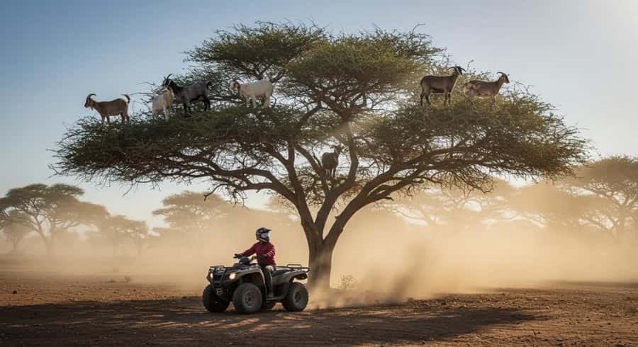 Agadir: Quad Bike Safari Desert With Moroccan Tea - Hotel pickup makes the day easier