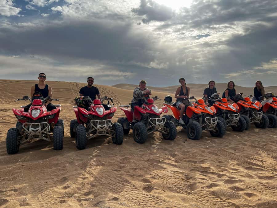 Agadir: Quad Biking Ride Desert Adventure - Learning the quad controls before the real ride