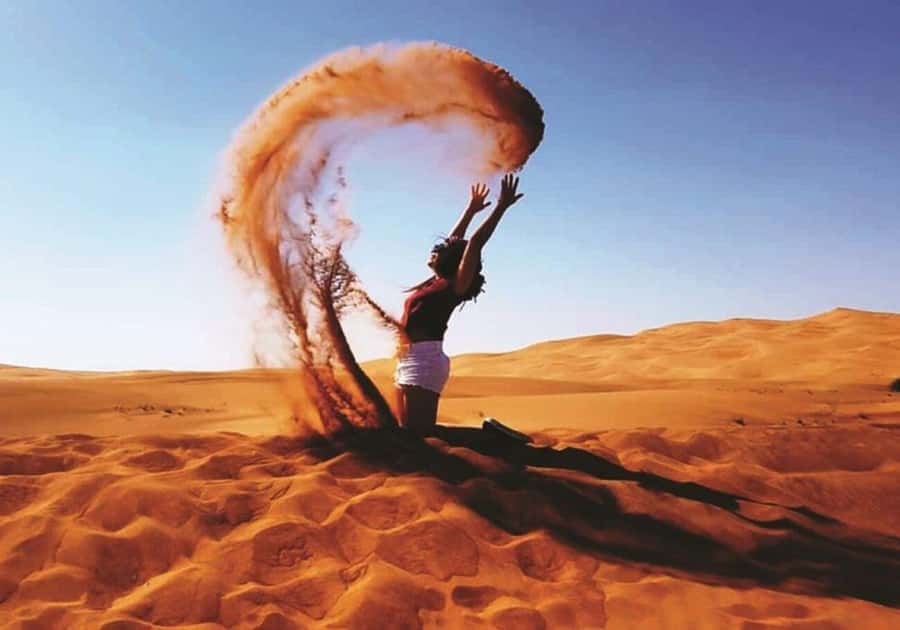 Agadir/Taghazout: Beach Quad Bike & Desert Sandboarding Tour - Moroccan tea and a welcome pause