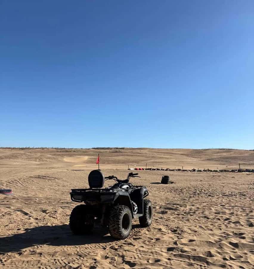 Agadir/Taghazout: Desert & Beach Safari Quad With Transfer - One and a half hours across dunes, rocks, and beach