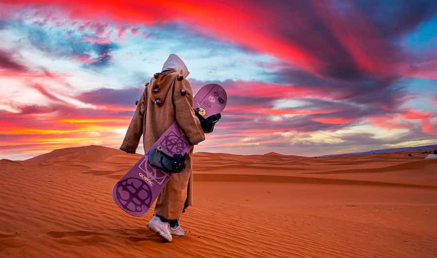 Agadir/Taghazout: Quad Bike and Sandboarding Tour - From Agadir streets to Sidi Toual Beach