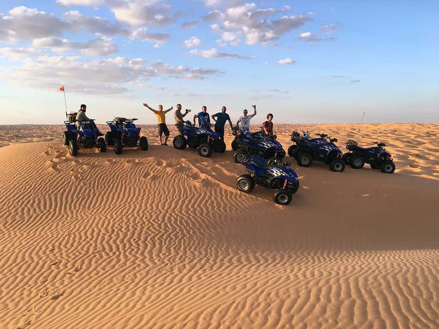 Agadir/Taghazout: Quad Bike and Sandboarding Tour - Riding beside the Atlantic