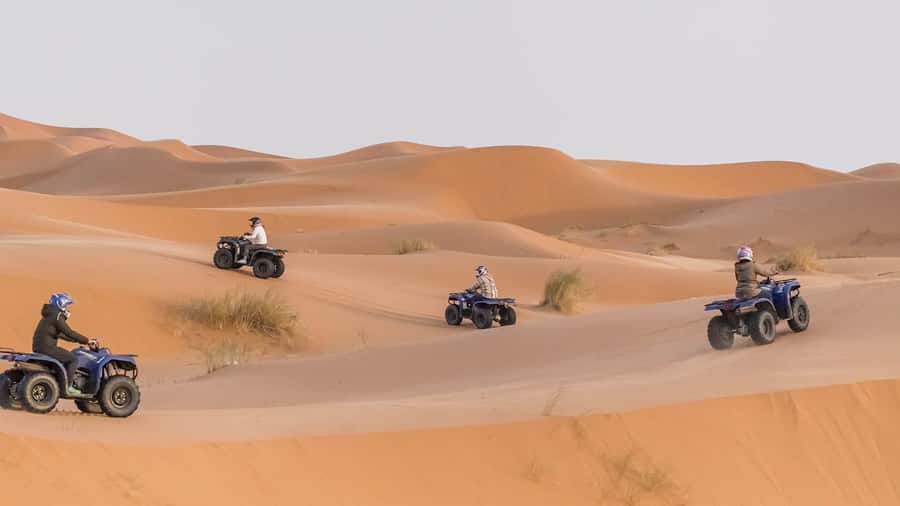 Agadir/Taghazout: Quad Bike and Sandboarding Tour - Photos, viewpoints, and the return route