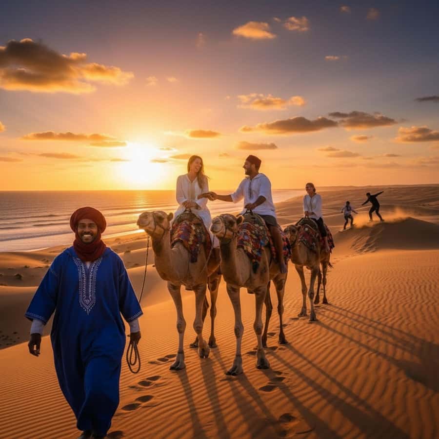 Agadir/Taghazout : Quad Bike & Camel Ride On The Beach - Getting comfortable on the quad bike
