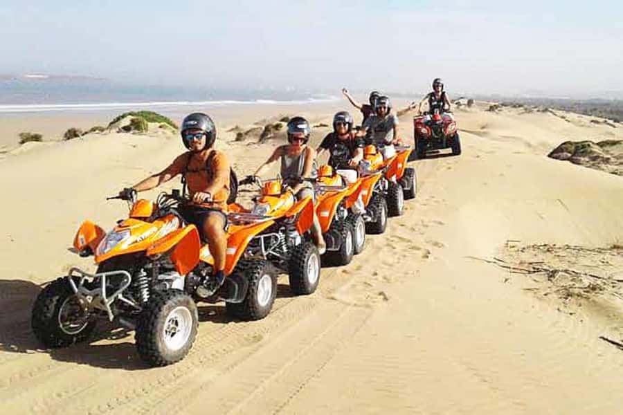 Agadir/Taghazout : Quad Bike Safari Desert - Two hours across desert, hills, and village tracks