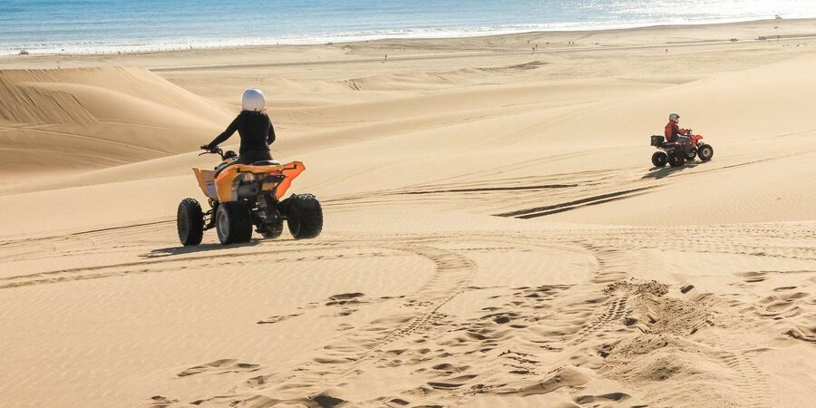 Agadir/Taghazout : Quad Bike Safari Desert - Families, teenagers, and first-time riders