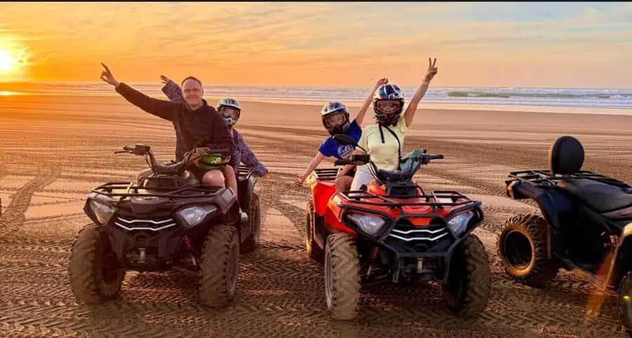Agadir/ Taghazout: Safari Quad Bike on the Beach & Desert - Two hours across desert tracks and beach sand